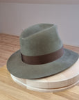 LEIFUR Adventure FEDORA | WESTERN 50X BEAVER BLEND | PECAN COLOR | SIZE 61, US 7 5/8