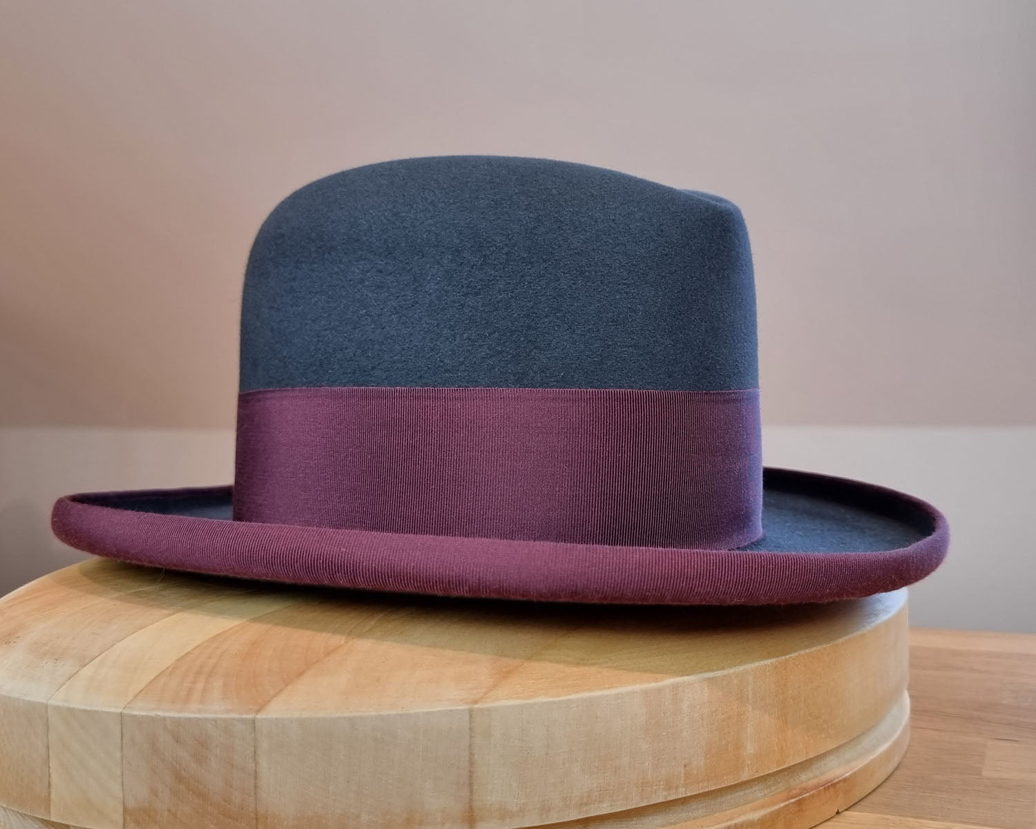 MOUNTAIN RESEARCH “Homburg Hat\" Handcrafted Men's Homburg Hat - The Summit – Agnoulita Hats