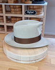 LEIFUR Lucky FEDORA | 100X BEAVER | SILVERBELLY COLOR | SIZE 58, US 7 1/4