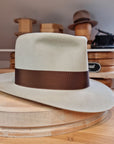 LEIFUR Lucky FEDORA | 100X BEAVER | SILVERBELLY COLOR | SIZE 58, US 7 1/4