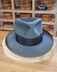 WHIPPET FEDORA | 100X BEAVER | EMERALD GRAY COLOR | SIZE 60, US 7 1/2