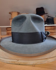 WHIPPET FEDORA | 100X BEAVER | EMERALD GRAY COLOR | SIZE 60, US 7 1/2