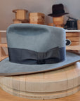 WHIPPET FEDORA | 100X BEAVER | EMERALD GRAY COLOR | SIZE 60, US 7 1/2