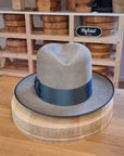 CAGNEY FEDORA | 50X BEAVER BLEND | STONE COLOR | SIZE 61, US 7 5/8