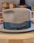 CAGNEY FEDORA | 50X BEAVER BLEND | STONE COLOR | SIZE 61, US 7 5/8