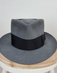 BOGART FEDORA | 50X BEAVER BLEND | EMERALD GRAY COLOR | SIZE 55, US 6 7/8