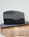 BOGART FEDORA | 50X BEAVER BLEND | EMERALD GRAY COLOR | SIZE 55, US 6 7/8