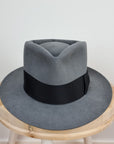 BOGART FEDORA | 50X BEAVER BLEND | EMERALD GRAY COLOR | SIZE 57, US 7 1/8