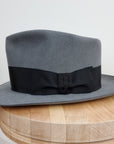 BOGART FEDORA | 50X BEAVER BLEND | EMERALD GRAY COLOR | SIZE 57, US 7 1/8