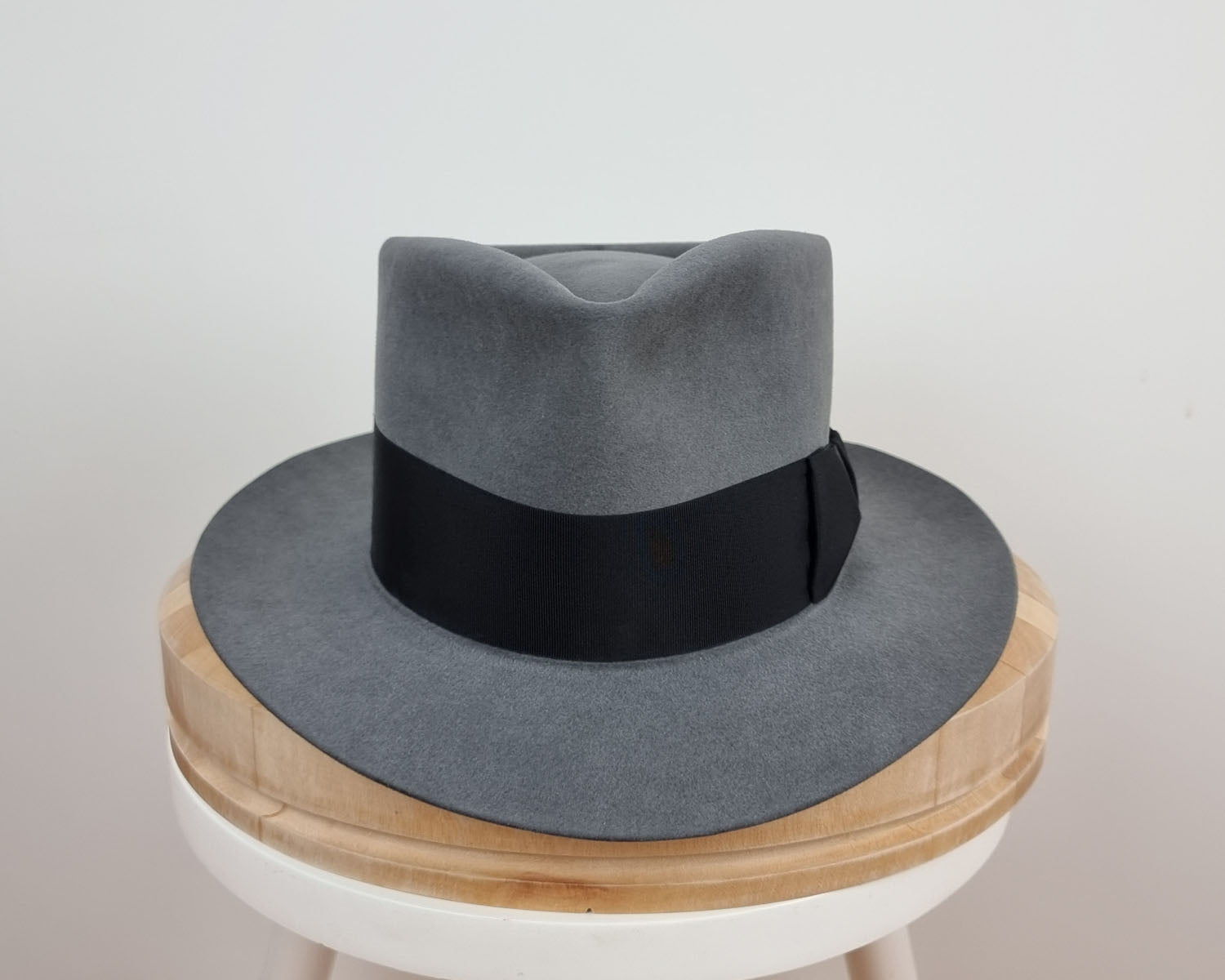 BOGART FEDORA | 50X BEAVER BLEND | EMERALD GRAY COLOR | SIZE 59, US 7 3/8