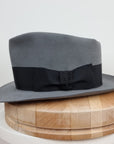 BOGART FEDORA | 50X BEAVER BLEND | EMERALD GRAY COLOR | SIZE 59, US 7 3/8