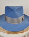 TEARDROP CROWN HAT | 50X BEAVER BLEND | MAJESTIC BLUE | SIZE 60, US 7 1/2