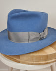 TEARDROP CROWN HAT | 50X BEAVER BLEND | MAJESTIC BLUE | SIZE 60, US 7 1/2