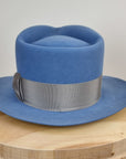 TEARDROP CROWN HAT | 50X BEAVER BLEND | MAJESTIC BLUE | SIZE 60, US 7 1/2