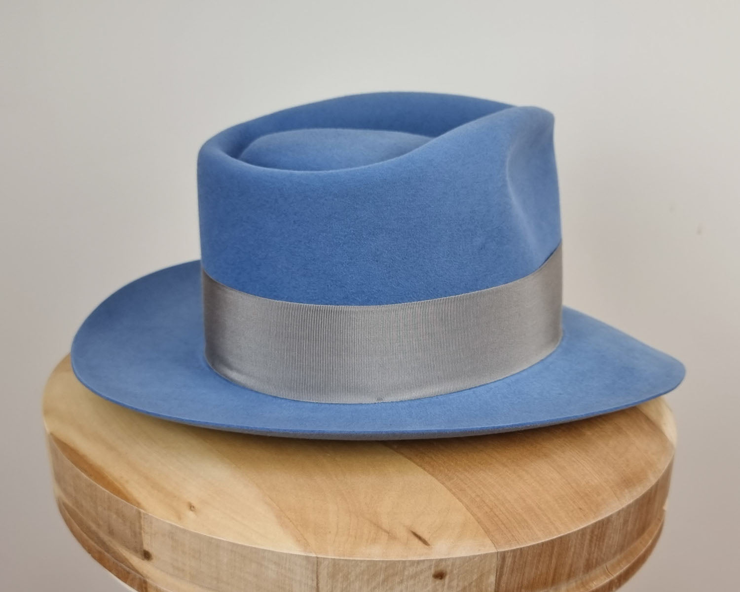 TEARDROP CROWN HAT | 50X BEAVER BLEND | MAJESTIC BLUE | SIZE 60, US 7 1/2