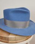 TEARDROP CROWN HAT | 50X BEAVER BLEND | MAJESTIC BLUE | SIZE 60, US 7 1/2