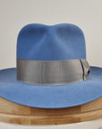 TEARDROP CROWN HAT | 50X BEAVER BLEND | MAJESTIC BLUE | SIZE 60, US 7 1/2