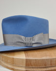 TEARDROP CROWN HAT | 50X BEAVER BLEND | MAJESTIC BLUE | SIZE 60, US 7 1/2