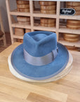 WHIPPET FEDORA | 100X NUTRIA | COBALT COLOR | SIZE 59, US 7 3/8