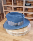 WHIPPET FEDORA | 100X NUTRIA | COBALT COLOR | SIZE 59, US 7 3/8