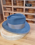 WHIPPET FEDORA | 100X NUTRIA | COBALT COLOR | SIZE 59, US 7 3/8