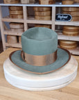 WHIPPET FEDORA | 50X BEAVER BLEND | SAGE COLOR | SIZE 58, US 7 1/4