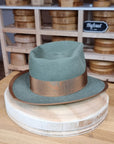 WHIPPET FEDORA | 50X BEAVER BLEND | SAGE COLOR | SIZE 58, US 7 1/4