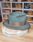 WHIPPET FEDORA | 50X BEAVER BLEND | SAGE COLOR | SIZE 58, US 7 1/4