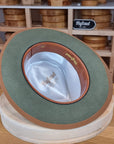 WHIPPET FEDORA | 50X BEAVER BLEND | SAGE COLOR | SIZE 58, US 7 1/4