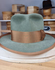 WHIPPET FEDORA | 50X BEAVER BLEND | SAGE COLOR | SIZE 58, US 7 1/4