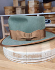 WHIPPET FEDORA | 50X BEAVER BLEND | SAGE COLOR | SIZE 58, US 7 1/4