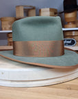 WHIPPET FEDORA | 50X BEAVER BLEND | SAGE COLOR | SIZE 58, US 7 1/4