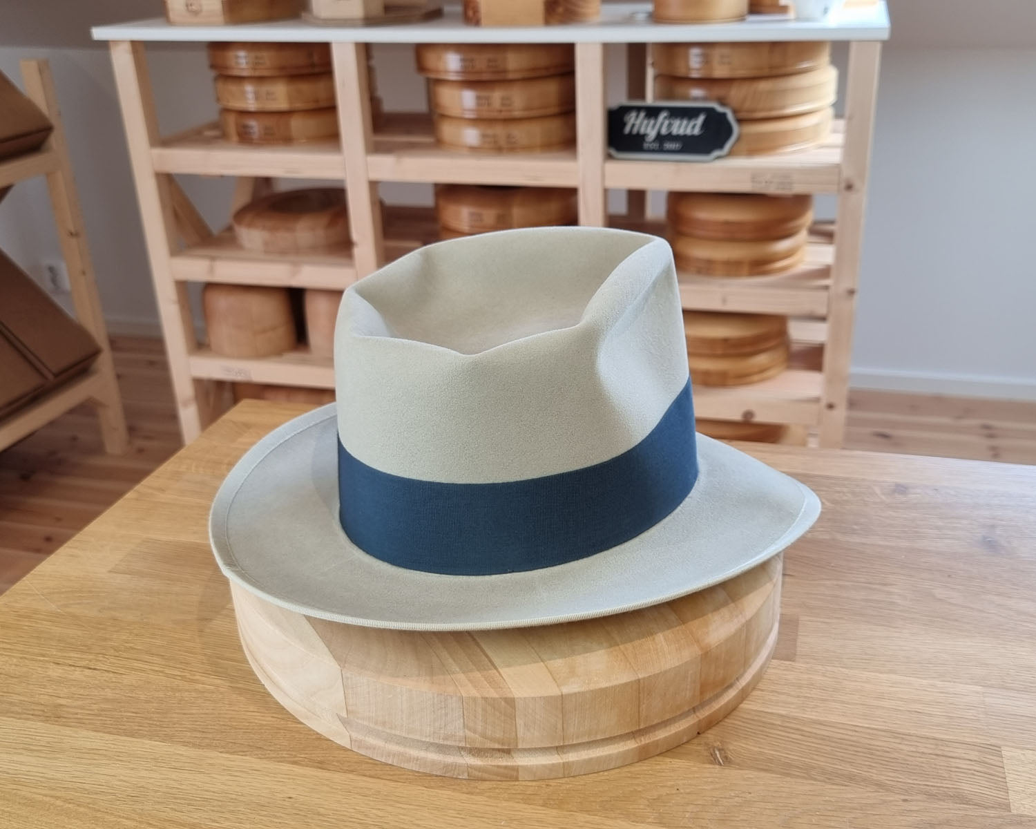 WHIPPET FEDORA | 100X BEAVER | SILVERBELLY COLOR | SIZE 60, US 71/2