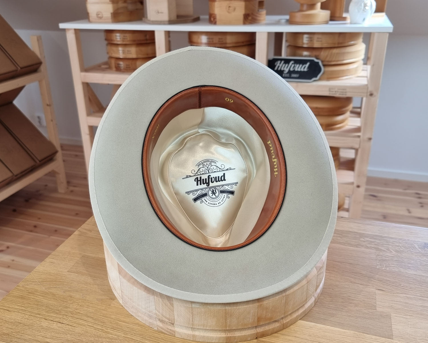 WHIPPET FEDORA | 100X BEAVER | SILVERBELLY COLOR | SIZE 60