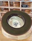 WHIPPET FEDORA | 100X BEAVER | MOSS GREEN COLOR | SIZE 58, US 7 1/4