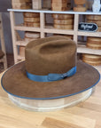 WESTERN UPCYCLE | 4X BEAVER | BROWN  COLOR | SIZE 60, US 7 1/2