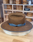 WESTERN UPCYCLE | 4X BEAVER | BROWN  COLOR | SIZE 60, US 7 1/2