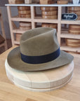 LEIFUR Adventure FEDORA | BEAVER FIFTY WESTERN FELT | WHISKEY COLOR | SIZE 59, US 7 3/8