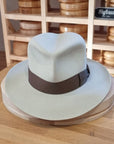 LEIFUR Adventure FEDORA | BEAVER FIFTY WESTERN WEIGHT | SILVERBELLY COLOR | SIZE 60, US 7 1/2