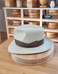 LEIFUR Adventure FEDORA | BEAVER FIFTY WESTERN WEIGHT | SILVERBELLY COLOR | SIZE 60, US 7 1/2