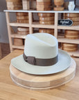 LEIFUR Adventure FEDORA | BEAVER FIFTY WESTERN WEIGHT | SILVERBELLY COLOR | SIZE 60, US 7 1/2