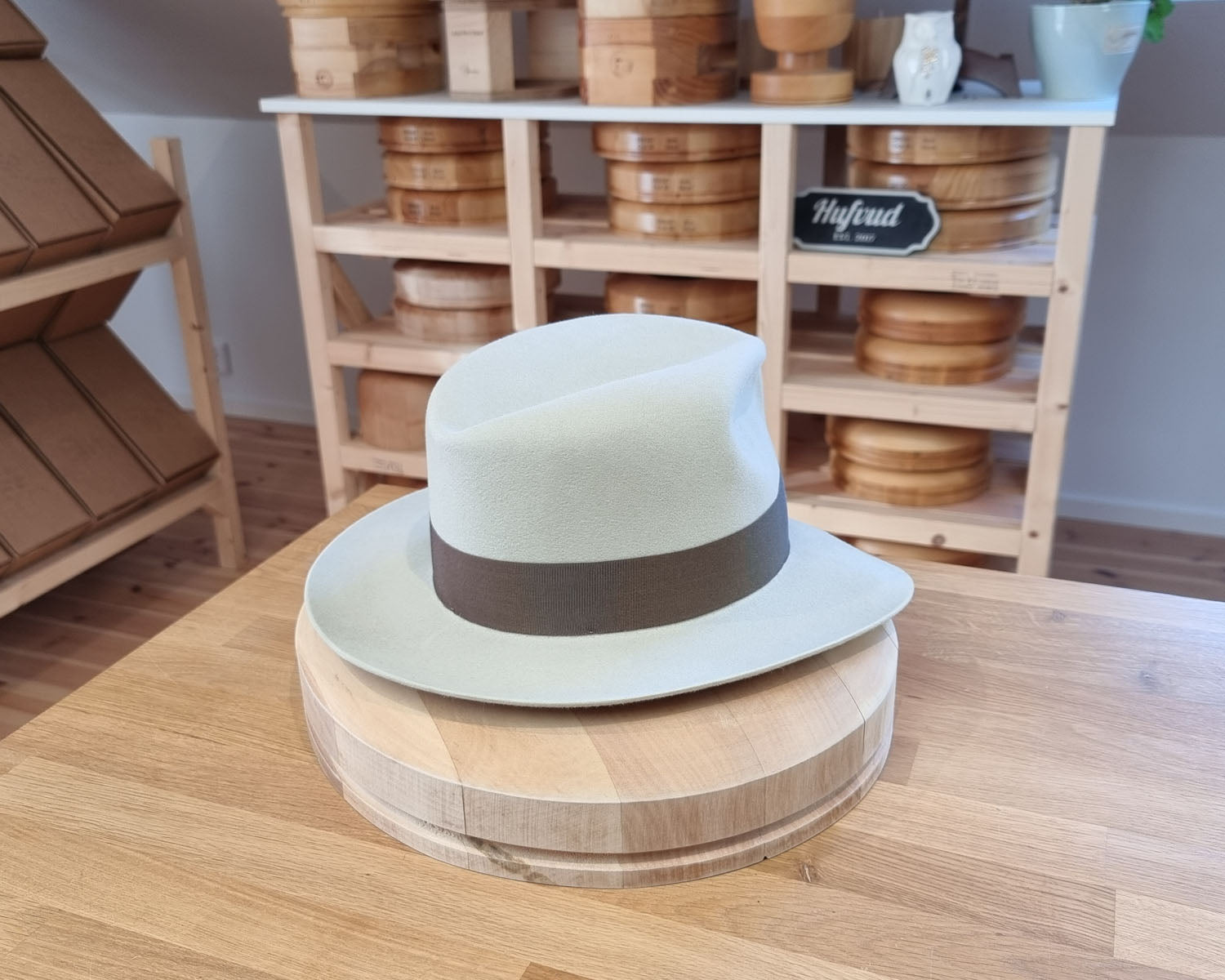 LEIFUR Adventure FEDORA | BEAVER FIFTY WESTERN WEIGHT | SILVERBELLY COLOR | SIZE 60, US 7 1/2