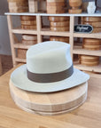 LEIFUR Adventure FEDORA | BEAVER FIFTY WESTERN WEIGHT | SILVERBELLY COLOR | SIZE 60, US 7 1/2