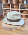 LEIFUR Adventure FEDORA | BEAVER FIFTY WESTERN WEIGHT | SILVERBELLY COLOR | SIZE 60, US 7 1/2