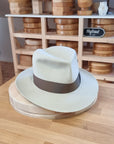 LEIFUR Adventure FEDORA | BEAVER FIFTY WESTERN WEIGHT | SILVERBELLY COLOR | SIZE 60, US 7 1/2