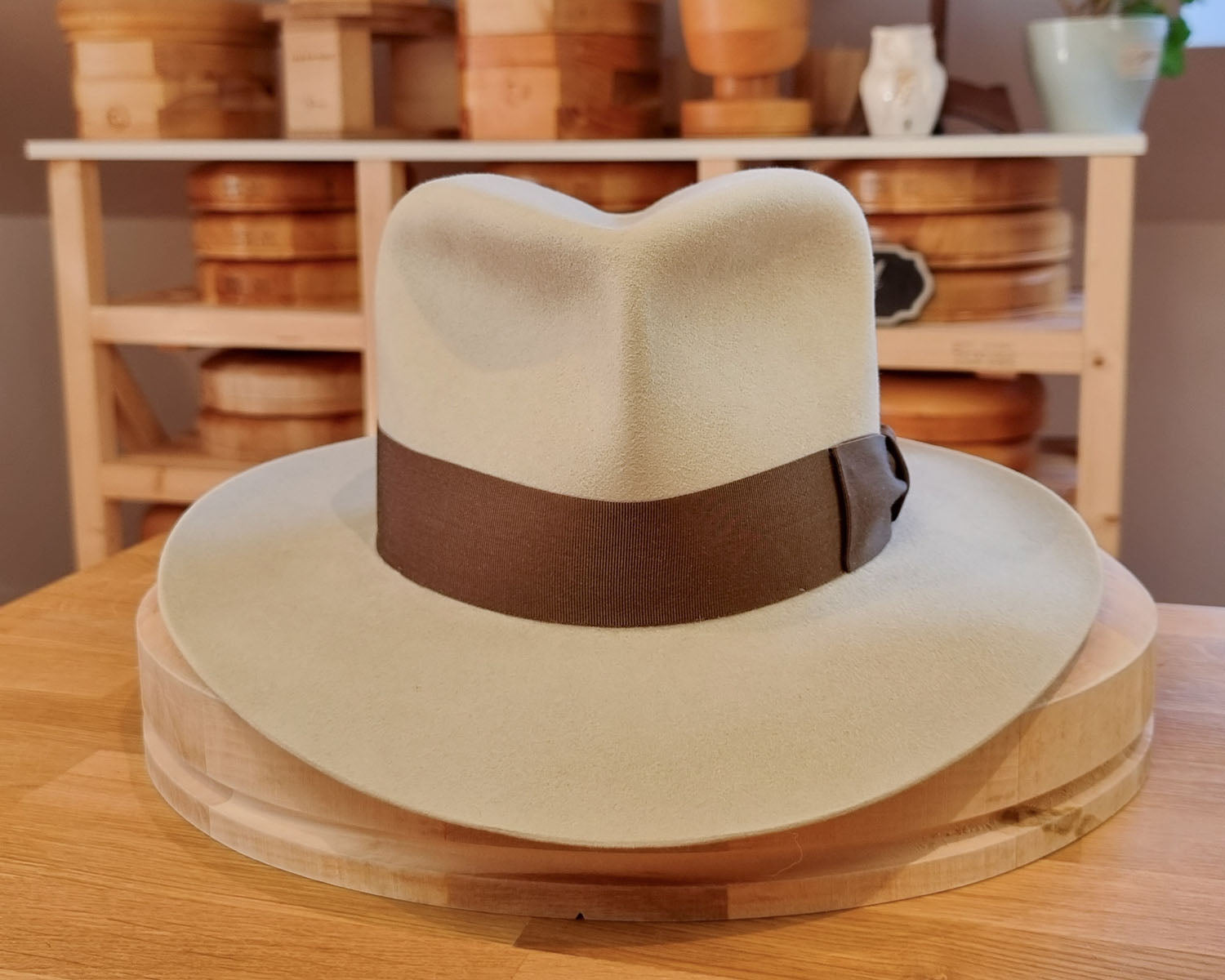 LEIFUR Adventure FEDORA | BEAVER FIFTY WESTERN WEIGHT | SILVERBELLY COLOR | SIZE 60, US 7 1/2