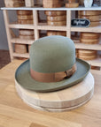 WESTERN UPCYCLE | 3X BEAVER | SAGE GREEN COLOR | SIZE 58, US 7 1/4