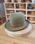 WESTERN UPCYCLE | 3X BEAVER | SAGE GREEN COLOR | SIZE 58, US 7 1/4