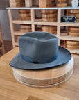 PLAYBOY FEDORA | BEAVER HUNDRED | EMERALD GRAY COLOR | SIZE 57, US 7 1/8