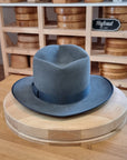 PLAYBOY FEDORA | BEAVER HUNDRED | EMERALD GRAY COLOR | SIZE 57, US 7 1/8